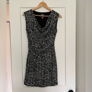 Vince Camuto Black and White Dress